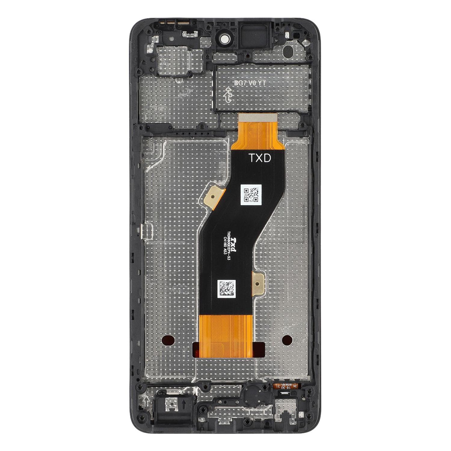 

For TECNO Spark 20C BG7 Grade C LCD Screen and Digitizer Assembly+Frame (Without Logo) As Shown A