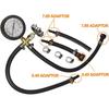 Universal Fuel Pressure Gauge Kit With Quick Connected Hose,0-100 PSI Fuel Pump Tester,Fuel Injection Pressure Tester Fuel Pressure Tester Kit Gas