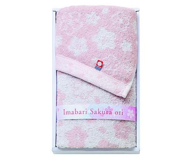 

Prairie Dog MS Imabari Sakura Woven Face Towel MS-125 розовый