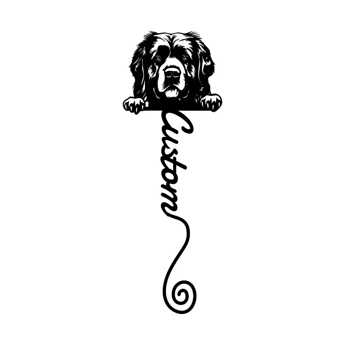 Metal Bookmark, Book Lover Gift, Leonberger Dog Bookmark, Teacher Appreciation, Unique Page Marker