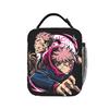 Gojo Satoru De  Insulated Lunch Bags Cooler Bag Reusable,Meal Container Jujutsus Kaisens Anime Portable Tote Lunch Box