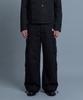 Ineodeijeu Men'S Multi-Pocket Cargo Pants (Black)