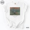 Claude Monet Impression Sonnenaufgang T-Shirt, Geschenk für Kunstgeschichtslehrer, T-Shirt für Kunstliebhaberinnen, Museumsliebhaber T-Shirt, Geschenk für Kunststudenten