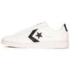 Converse Ox in Pelle Pro 'Bianco Nero' 167237C