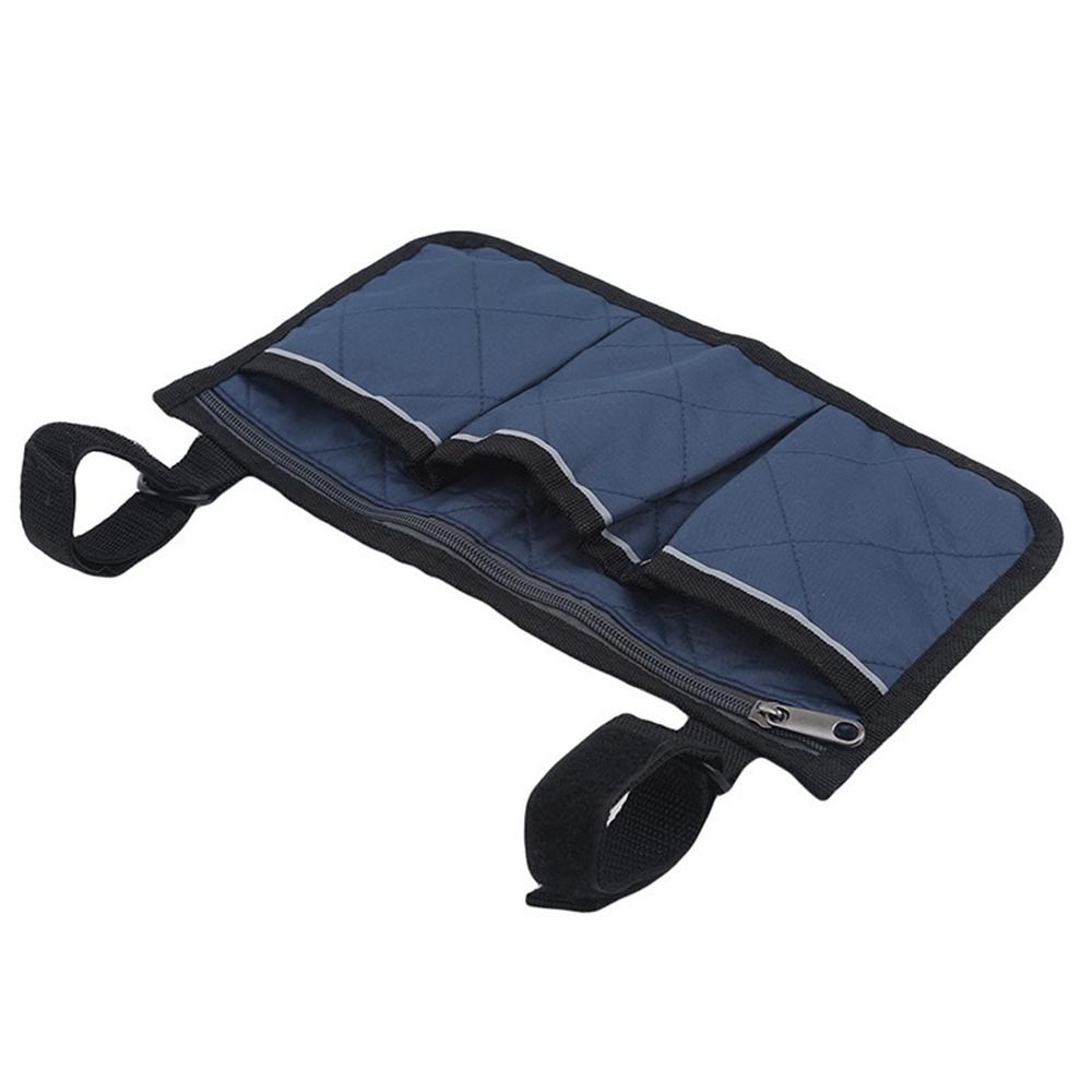 NEU Outdoor Rollstuhl Seitentasche Organizer Halter Beutel Armlehnen Aufbewahrungstasche 1x
