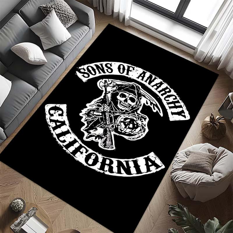 Sons Anarchy: Brotherhood Rebellion carpet floor mats Doormat Art Christmas gifts Dormitory decoration