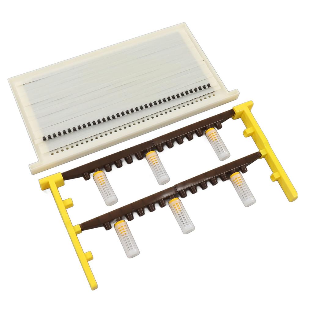 Queen Bee Rearing Kit Beekeeping Cell Cup Queen Bee Rearing Frame Set for Beekeepers