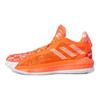 adidas D Lillard 6 Comfortable Versatile Cushioning Low Top Basketball Shoes Men Sneaker Orange White EH2440