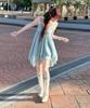 Ilio [Bit-O X Ilio] Jade Mint Asymmetric Chiffon Dress