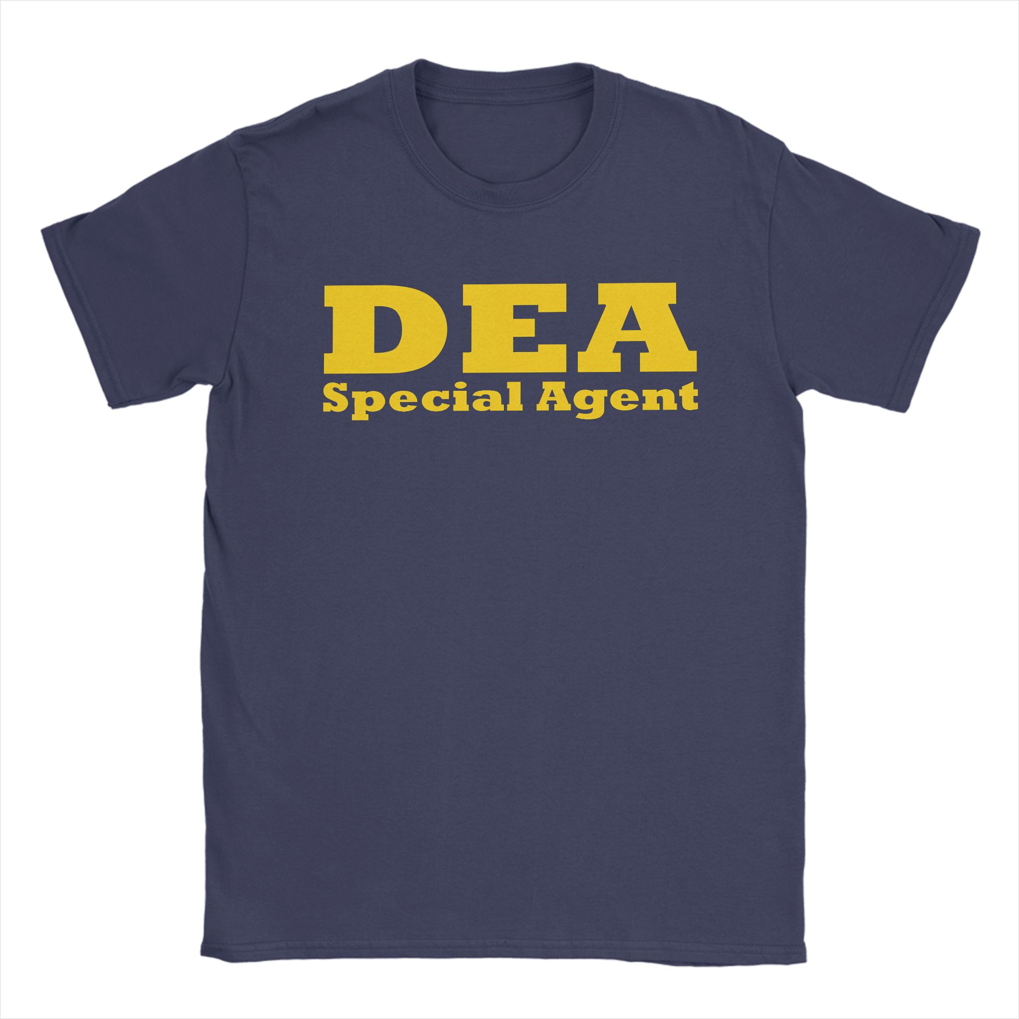 

DEA Special Agent TShirt Beach Fashion TShirts Man Cotton Crewneck 4XL 5XL 6XL Tees Short Sleeve Y2K Retro Tshirt 4XL
