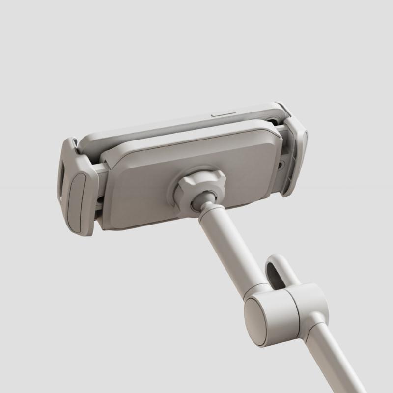 Cellphone Holder Clamp Adapter Clip with 17mm Ball Joint Adapter Video Recording Bracket For Mobile Phone Accessories