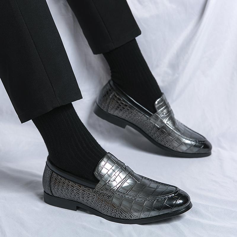 Shoes Men Casual Leather Business Shoes Formal Dress Tenis De Hombre Moccasins Mokasin Tenis Caballero Designer
