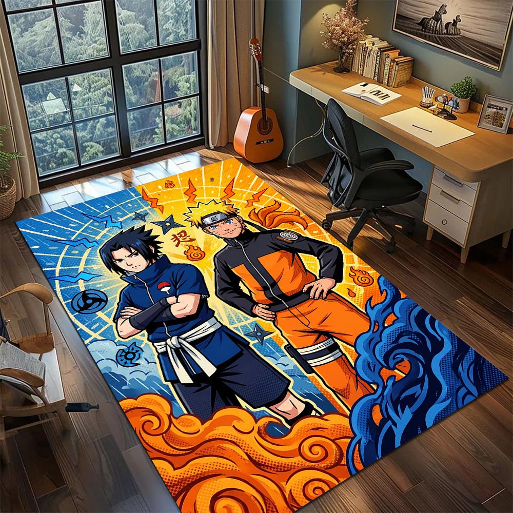 Naruto  Carpet Floor Mat Large Area Non Slip Washable Gamer Bedroom Home Room Decor YUN6512