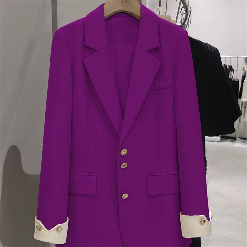 Spring & Autumn Korean Style Women's Slimming Casual Suit Jacket