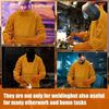 Long Sleeve Welding Work Clothes Flame Retardant Protective Clothing Welding Suit  Welding Work