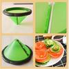 1pc Vegetable Salad Roll Creative Fruit Carver Cucumber Radish Spiral Slicer Cutting Pattern Tool Knife