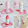 Cute Cartoon Kids Insulated Water Bottle With Double Drinking Straws For School And Travel