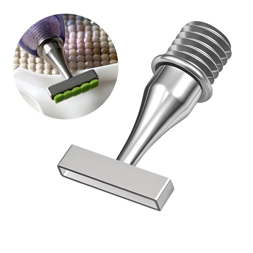 Ersatzstiftspitzen Glänzender Diamantmalstift DIY Handwerk Stickerei Metallschraubgewinde Spitzen Stiftspitzen 3D-Druck