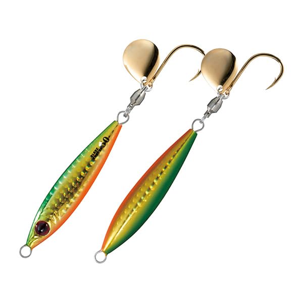 

130BS Blade Shotel 100g Green Orange Shout! #87