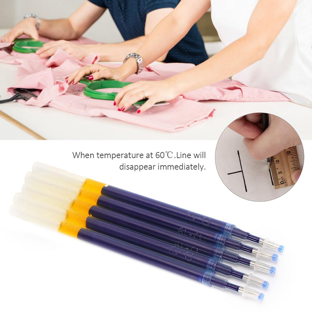 100PCs Fabric Marker Pen Refill Clothing Accessory Tailor Tools for High Temperature Fade