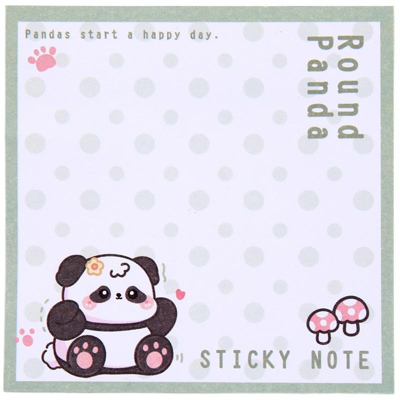 1Pc Cute Panda Alien Notes Student Notes Hand Account Stickers Girl Heart N Times Stickers Office School Supplies Holiday Gift Novelty Stationery