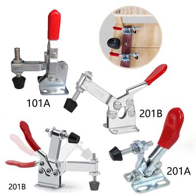 2/4 buc/set clemă roșie cu bascule GH-201B 100kg unealtă cu eliberare rapidă cleme orizontale accesoriu de mână nou pentru scule pentru sarcini grele