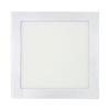 Square Surface Led Downlight 20w 1500lm 6400k Cold Light Chrome 22x22x3.5cm Edm