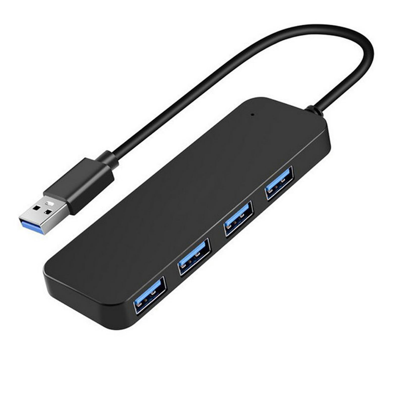 

FineGood USB USB A 5Gbps Data Transfer Extension Lightweight and USB Hub Compatible with Ideal for Remote and Gaming 3.0 Hub, 4-Port High-Speed Cable,