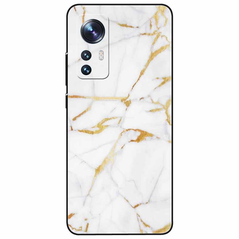 For Xiaomi Redmi Note 12s Case 12 S Soft Black Silicone Cool Marble TPU Funda Para for Redmi Note 12S 2023 Shockproof Note12s