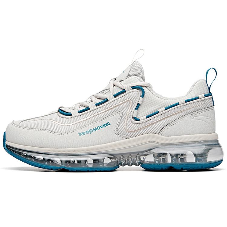 

New Anta Cushioning Anti Slip And Wear Resistant Low Top Running Shoes Men s Beige Gray 912035505-2 40