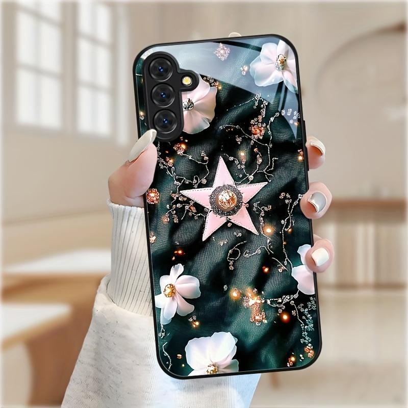 Exquisite Luxury High-end PhoneCase Glass TPU PhoneCase for Samsung Galaxy S26 S25 S24 S23 S22 S21 FE Ultra Plus Dropresistant