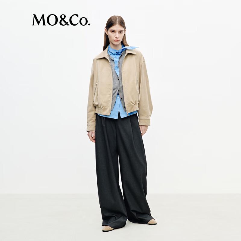 MO&Co. Lapel Collar Short Jacket