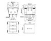 Kcd3 Triple Switch 16A/250V Red