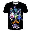 New Naruto Cartoon Character 3D Digital Printed Men's Cartoon T-shirt
