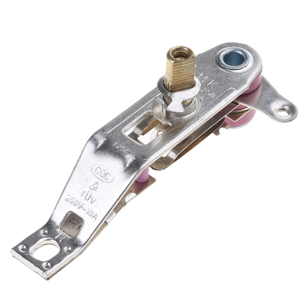 Pachet de 2 Comutator Termostat Fier de Călcat cu Temperatură Reglabilă, Controler Electric pentru Fier de Călcat, Reparare Controler Temperatură pentru Fier de Călcat Electric