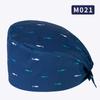 Unisex All-Cotton Printed Surgical Cap for Medical and Food Services