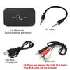 Upgraded Bluetooth 5.3 Audio Transmitter Receiver RCA 3.5mm AUX Jack USB Dongle Music Wireless Adapter For Car PC TV Headphones
