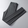 Elastic Business Trousers for Men Slim Fit Straight Leg Men's Pants Casual No Ironing Formal Suit Pants for Men