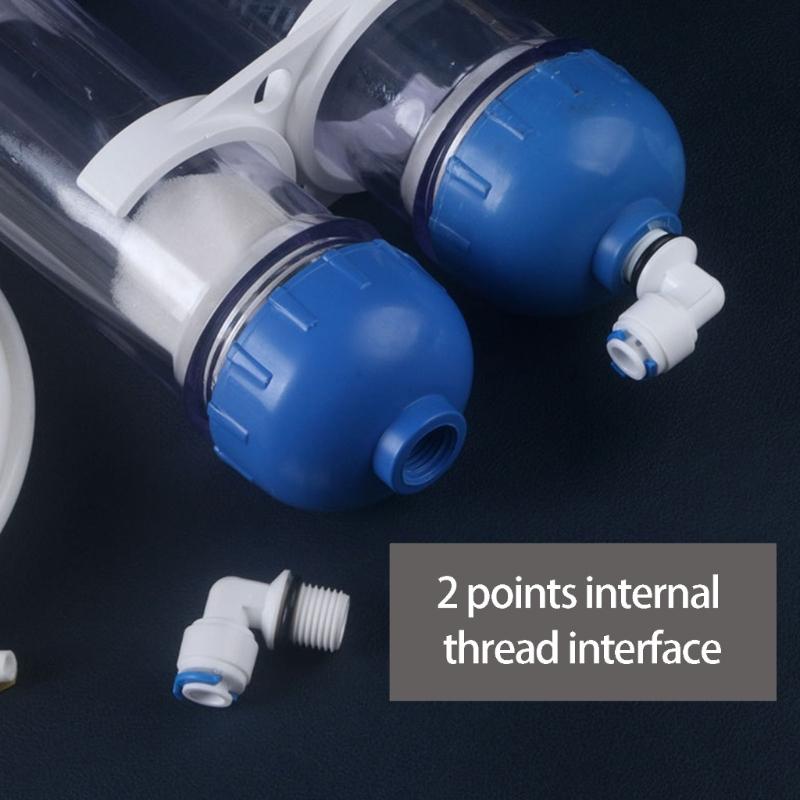 T33 Double Stage Filter Housing For Aquarium Maintenance Clear Water Solution Plastic DIY Design