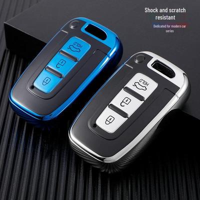 TPU Key Cover for Hyundai Elantra X35, Sonata, Kia Sportage, Forte
