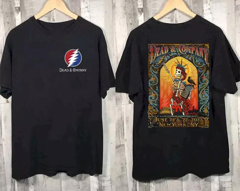 Футболка Dead & And Company Citi Field Нью-Йорк Тур 2023 S