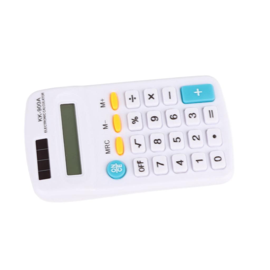   Calculators Handheld 8 Digit with LCD Display Sensitive Button Solar Battery Dual Power for   School Business