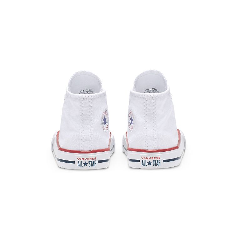 Converse Chuck Taylor All Star Canvas Comfortable Casual High Top Walker Baby Sneakers Standard-White 7J253C