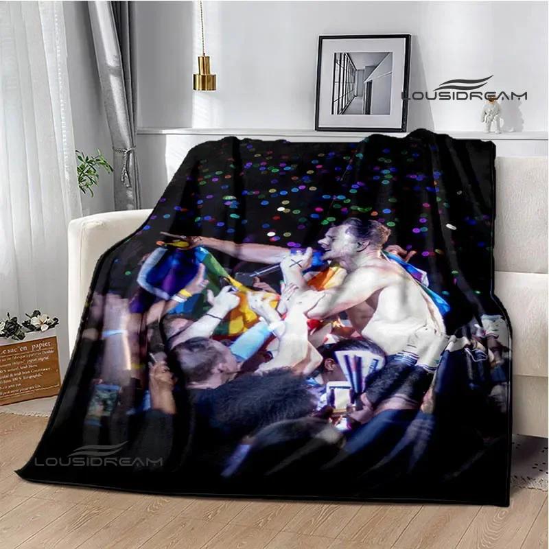 Rock Band Imagine Dragons Printed blankets Flannel Warm blanket Soft Cozy Blanket Travel Blankets bed linings Birthday Gift