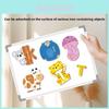 Abc Tiere Magnetisches Puzzle für Kinder mit Magnetbuchstaben und Tieren Lernspielzeug