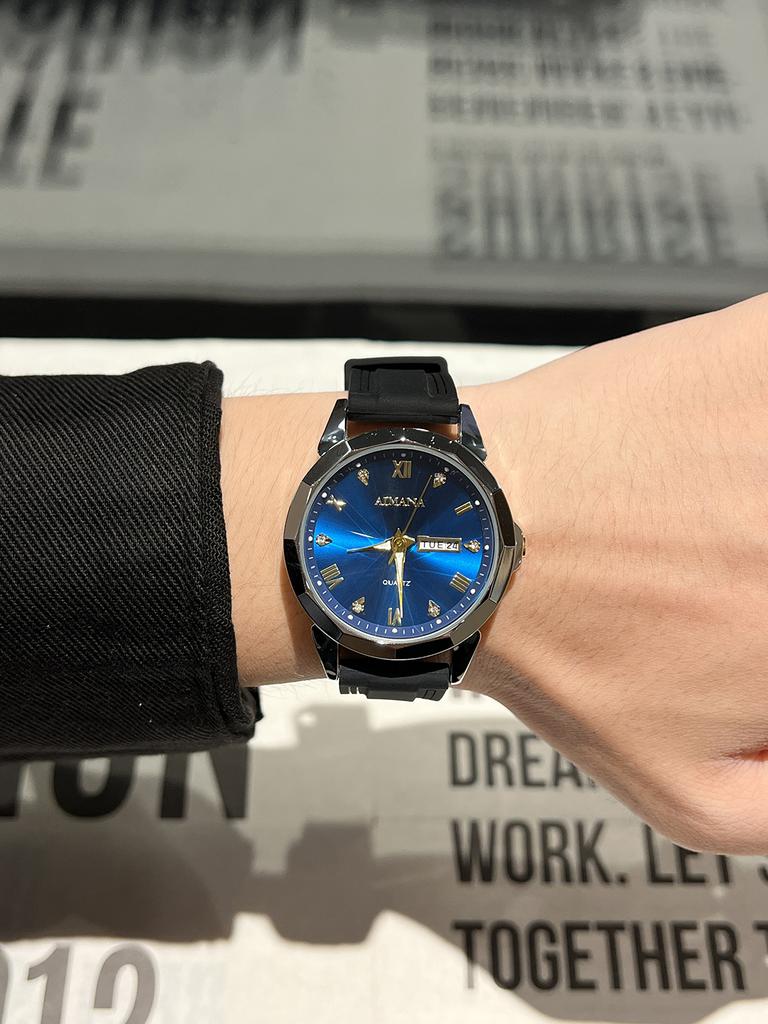 silicon band unisex watch elegant style