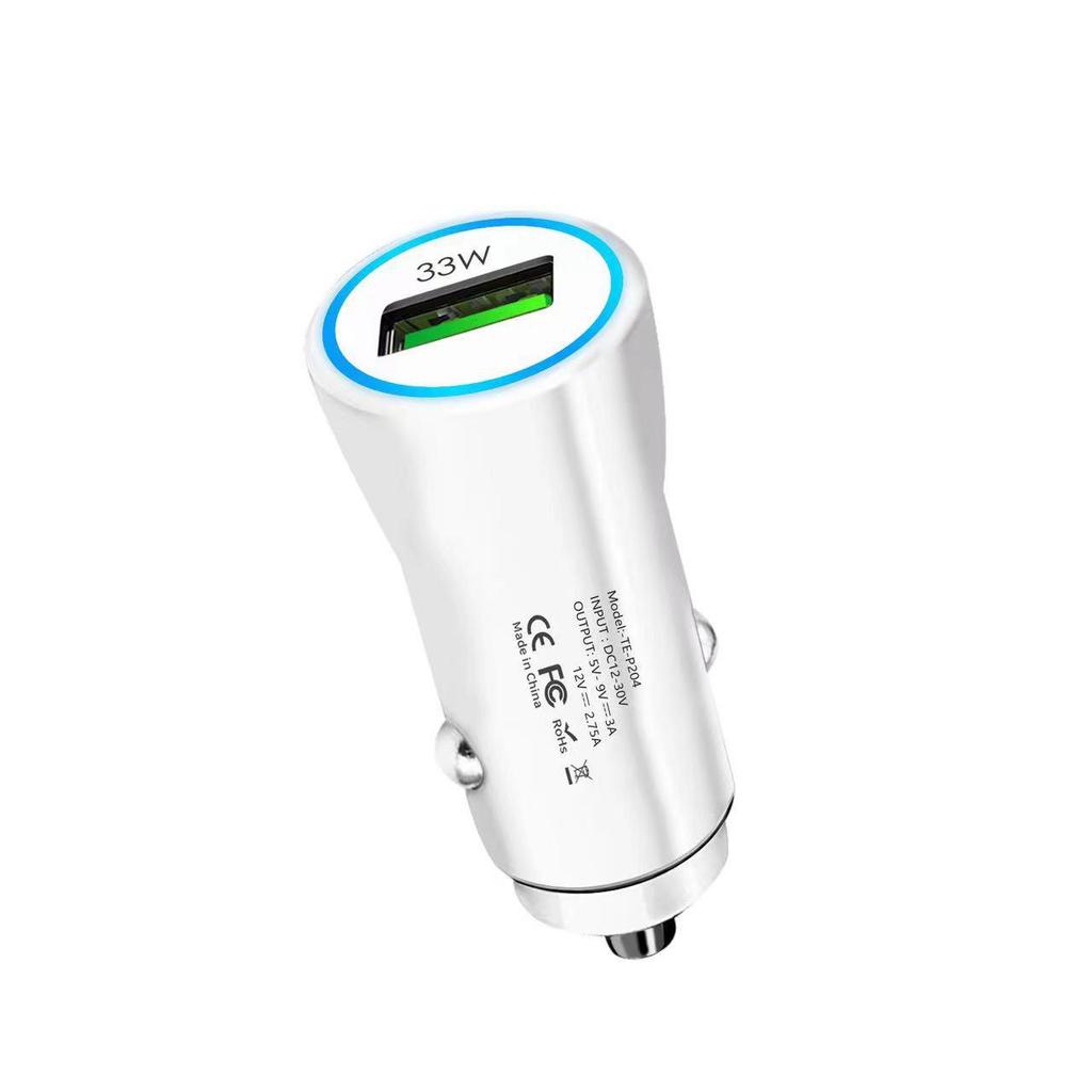 66W Smart USB Car Charger for Huawei/Oppo - Super Fast Charging Cigarette Lighter Adapter