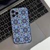 Art Tile Moroccan pattern  Phone Case For iPhone 17,16,15,14,13,12,11 Plus,Pro Max,XS,Soft Silicone Black Cover