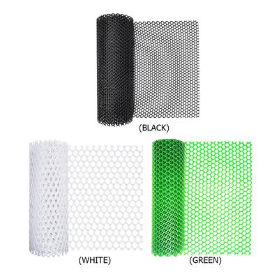 3-1 Rolls Plastic Wire Mesh Fence Chicken Wire Frame Versatile Floral Netting for Poultry Dogs Rabbit Snake Barrier&Gardening