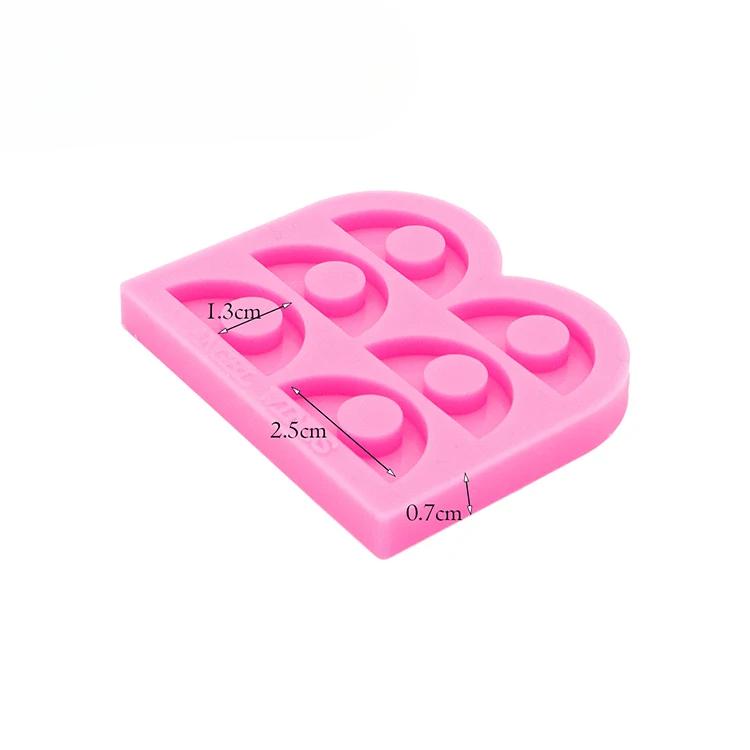 Super Glossy Resin Molds Mold for Straw Topper Attachments Silicone Molds for Epoxy Resin Jewellery Making Clay Molds